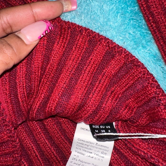 Zip up collard sweater shirt - Picture 2 of 2